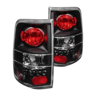 For Ford F-150 04-08 Anzo Driver & Passenger Side Black/Red Euro Tail Lights Foto 1 de 3