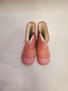Girl's ‘Michi’ Light Pink Wool Shearling Snow Boot Valenki Sz 11 US/ 28 EU NWOB - Picture 1 of 8