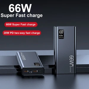 20000mAh Power Bank Pack Fast Charger 2 USB External Battery For Mobile Phone UK - Picture 1 of 12