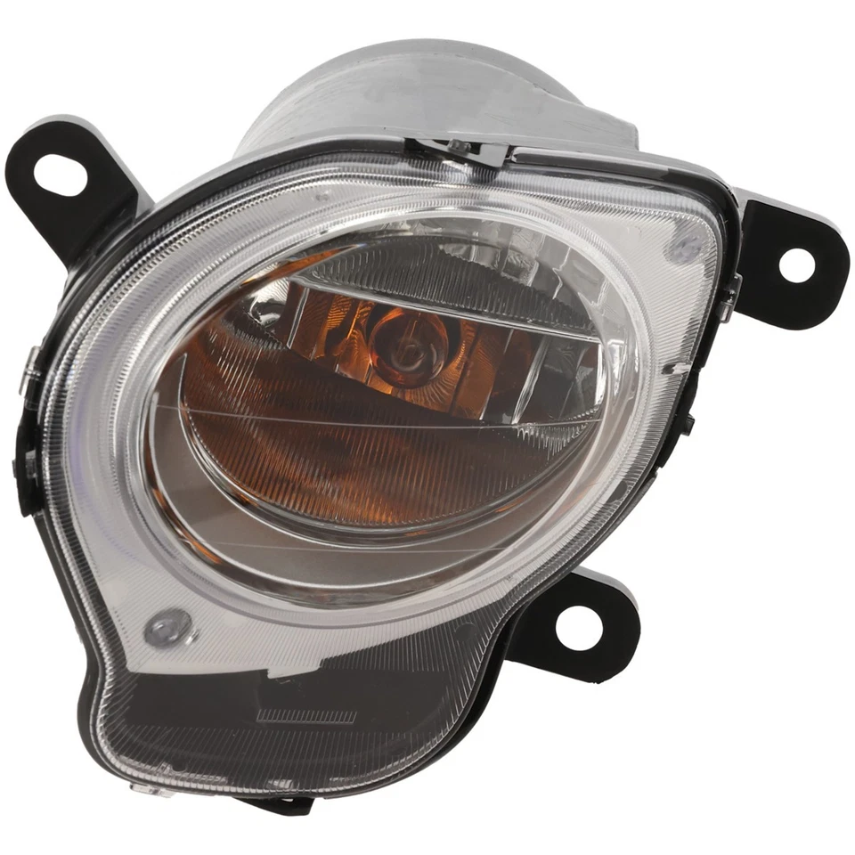 Turn Signal Light Fits 2012-2019 Fiat 500 Chrome Trim w/ Bulb Front Driver Side Foto 1 de 1