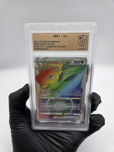 Pokemon Dragoran VSTAR Rainbow  Deutsch 081/078 Pokemon GO GSG 9.0 Mint - Bild 1 von 3