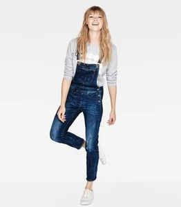 G-Star Damen Jumpsuit Midge Slim Overall Wmn sless, medium indigo Blau, W23  - Bild 1 von 4