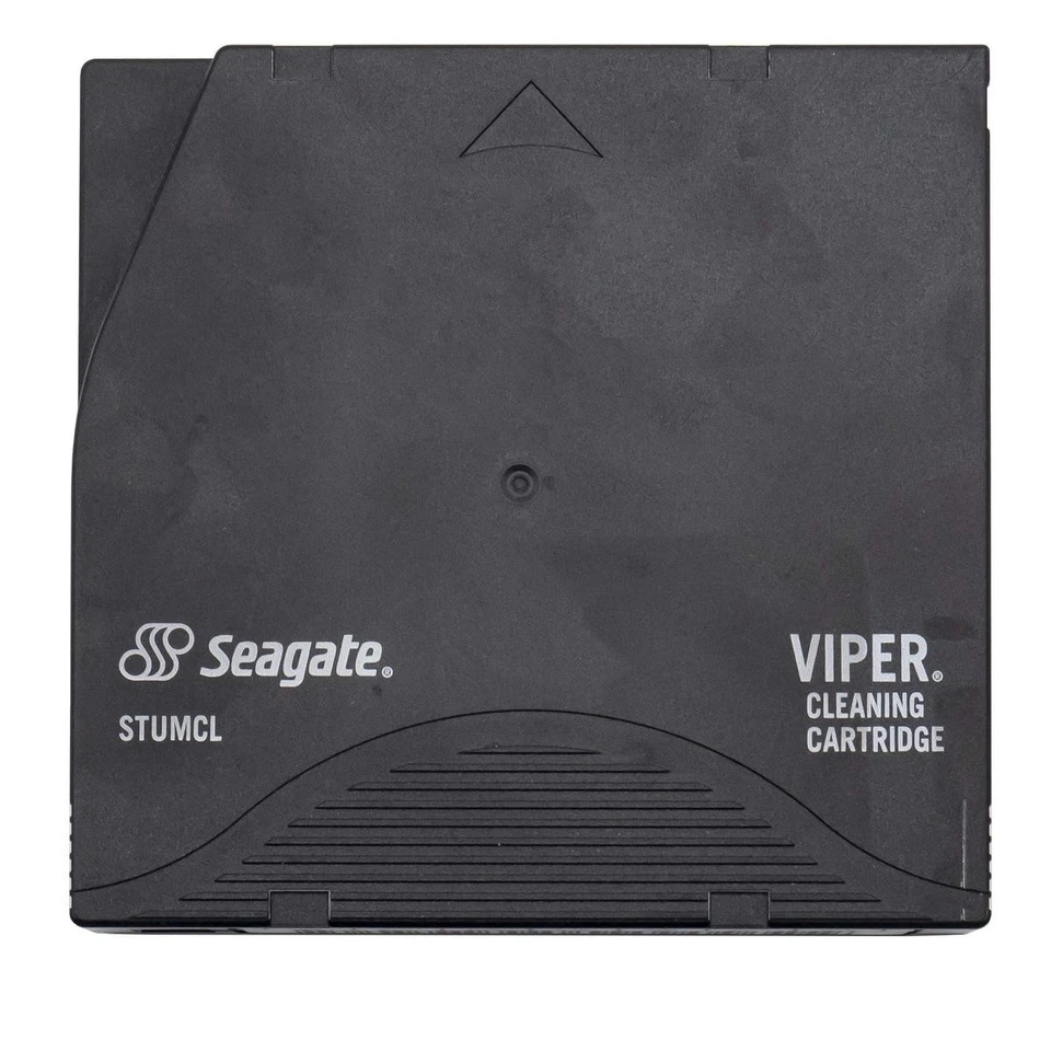Seagate VIPER STUMCL CLEANING Cartridge Tape Date Units ' to Tape _ - Image 1 of 3