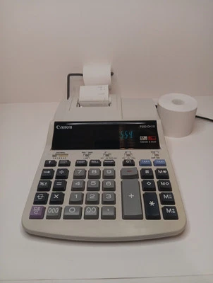 Canon P200-DHIII Scientific Calculator With Extra Paper - Image 1 of 4