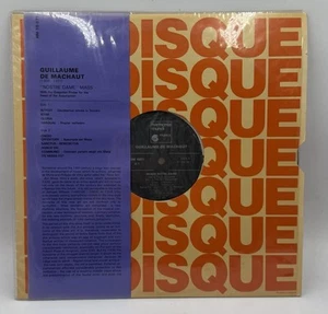 Guillaume De Machaut ~ Messe Notre Dame ~ 1969 Harmonia Mundi LP - Picture 1 of 10