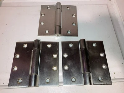 Stanley Hinge USA made CB 1901 commercial, industrial Heavy Duty Security - Image 1 of 4