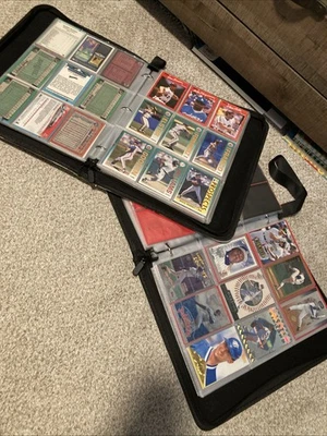 Colección de tarjetas deportivas una y media carpetas completas, firmas raras, deportes Foto 1 de 4