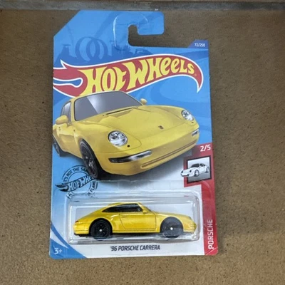 HOT WHEELS 2018 PORSCHE 2/5 '96 PORSCHE CARRERA Long #72 Combined Postage — 第 1/4 张图片