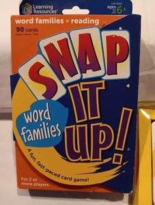 Learning Resources SNAP IT UP! Kartenspiele, Phonetik & Lesen Wortfamilien EUC - Bild 1 von 3