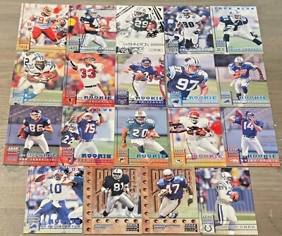 1998 Donruss Leaf Football Rookies & Stars Base Complete Your Set, You Pick One - Image 1 of 2