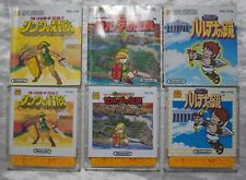 Famicom Disk system set of 3 Legend Of Zelda 1, 2 and Kid Icarus w/manual Japan