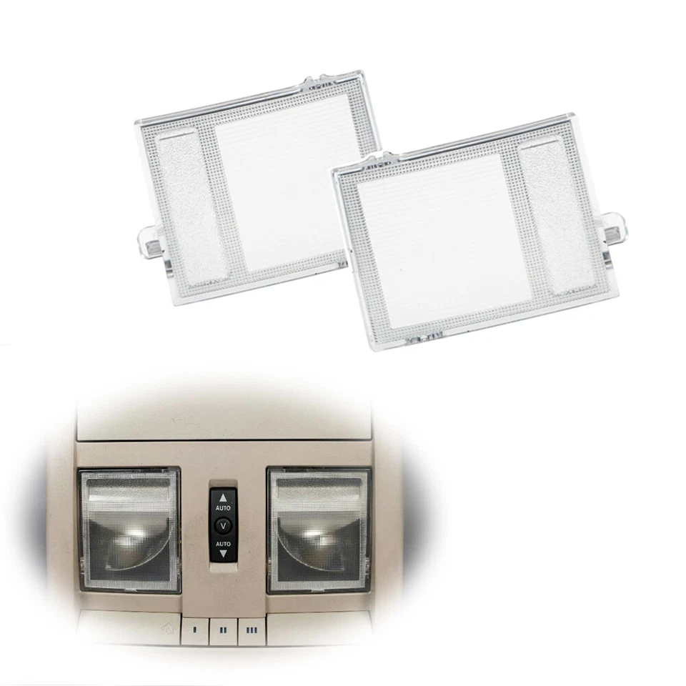 Cubiertas de luz domo superior para Dodge Magnum Charger Nitro 06-08, Challenger 08-20 Foto 1 de 4