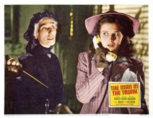 The Man In The Trunk Lobby Card Eily Malyon Lynne Roberts 1942 Old Photo