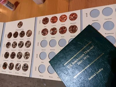 2018-2024, 25 Coin Folder Set Mint Uncirculated Innovation U.S Dollar Collection - Image 1 of 4