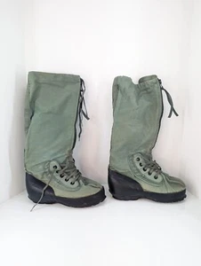 Boot Extreme Cold Weather N1B 100-880C-4068 Green Canvas with Wool Liner Size M - Picture 1 of 18