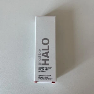Smashbox Halo Sheer To Stay Cream Cheek + Lip Tint, .34 oz - Pomegranate - Picture 1 of 2