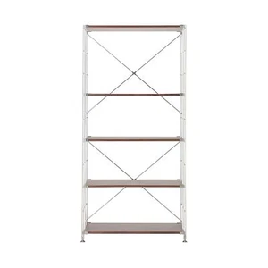 MUJI Stainless Steel Unit Shelf Walnut Shelf Set Wide Large Width 86 x Depth 41 - Picture 1 of 1