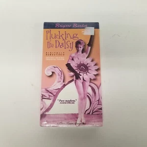 Plucking The Daisy VHS Tape, Brigitte Bardot, Digitally Remastered, 1999, New - Picture 1 of 6
