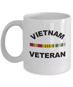 Vietnam Veteran Coffee Mug - Curved - Picture 1 of 6