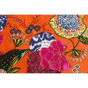 25 Yard Hand Block Print Handmade Cotton Indian Natural Sewing Crafts Fabric Lot - Picture 1 of 2