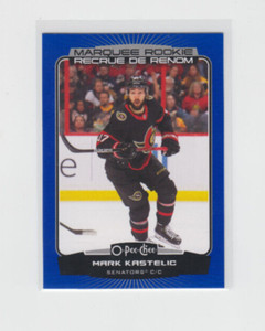 22/23 OPC Ottawa Senators Mark Kastelic Marquee Rookie Blue Border RC #591