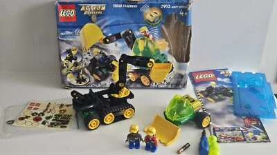 LEGO DUPLO ACTION WHEELERS SET # 2913 TREAD TRACKERS Complete In Box With Manual - Image 1 of 4