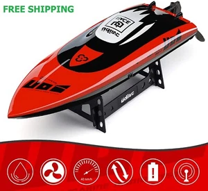 RC speedboat 40km/h Top Brushless Remote Control Fast professional Aquatic Race - Picture 1 of 11