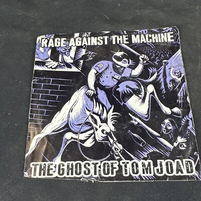 RAGE AGAINST THE MACHINE RECORD THE GHOST OF TOM JOAD 7" ULTRA RARE! PURPLE VNYL - Image 1 of 4