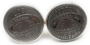 LOS ANGELAS TOKEN CUFFLINKS MANUFACTURERS DIRECT PRICING!!! - Picture 1 of 5