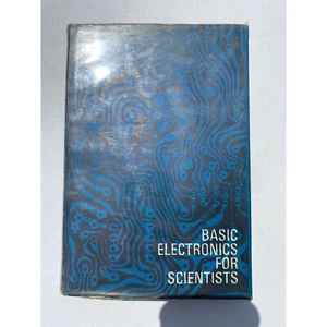Vintage 1966 Grundlegende Elektronik für Wissenschaftler Lehrbuch Hardcover von James Brophy Lib - Bild 1 von 12
