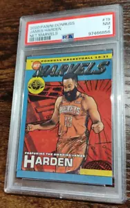 2020 Donruss James Harden Net Marvels #19 PSA 7 - Picture 1 of 2