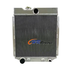 3 ROW Aluminum Radiator for 1966-1977 Ford Bronco 6CYL 2.8L AT MT 1967 1969 1972 - Picture 1 of 5