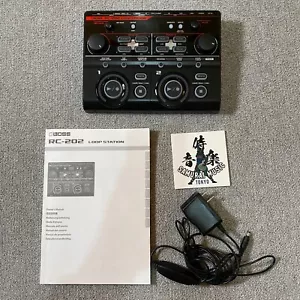 Pedal multiefectos Boss RC-202 Looper Looper usado trabajo con adaptador de CA JAPÓN - Imagen 1 de 12