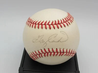 Gary Carter Autographed National League Baseball Bill White JSA COA - Image 1 of 4
