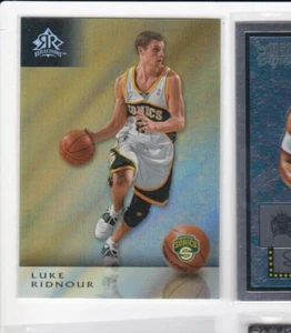 LUKE RIDNOUR 06-07 UPPER DECK REFLECTIONS GOLD PARALLEL-SERIAL #'D/299-SWEET! - Picture 1 of 24