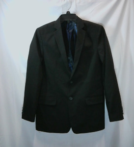 IZOD Boy's Blazer Two Button Suit Jacket Black Size 16 WPL6734