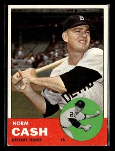 Tarjeta de efectivo estándar 1963 Topps Baseball #445 - EX #5453 - Imagen 1 de 2