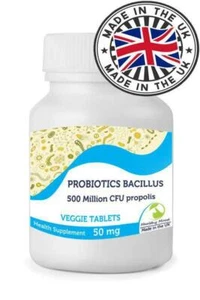 Probióticos Bacillus Coagulans 500 ml de UFC 250 mg tabletas nutrición - Imagen 1 de 11