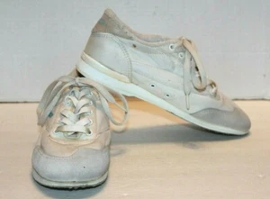 Dexter weiße Damen-Bowlingschuhe aus Stoff B833-9 Größe 7M KOSTENLOSER Versand! - Bild 1 von 8
