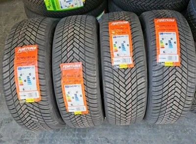 TRENO PNEUMATICI AUTO 215/55 R 17 98W XL FORTUNA GOMME NUOVE 4 STAGIONI DOT 2025 - Immagine 1 di 4