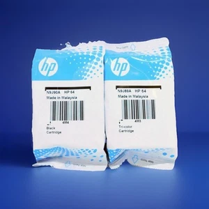 OEM HP 64Black-64Tri-color Ink Bulk Packaging. - Afbeelding 1 van 4