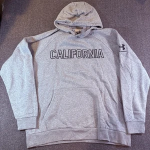 Herren Under Armour California grau Hoodie Sweatshirt XL Loose Fit CA Uni - Bild 1 von 8