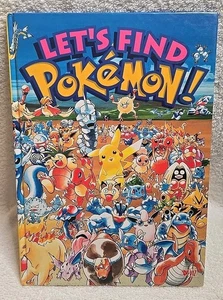Let's Find Pokemon! Pokémon Art by Kazunori Aihara 1999 Anime Vintage 5th Print - Picture 1 of 7