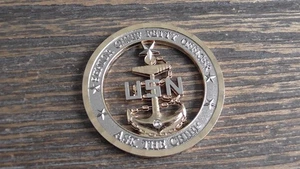 USN Senior Chief Petty Officer Challenge Coin #D588 - Bild 1 von 8