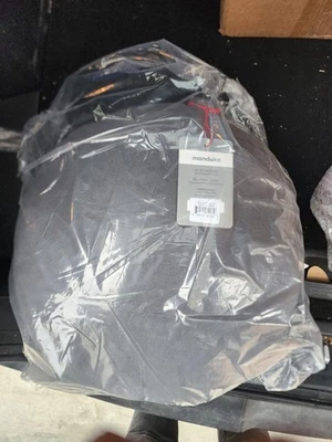 15" Round Manduka Mefitation Cushion Gray New - Image 1 of 4