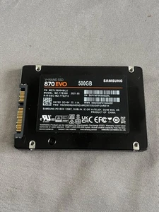 Ssd Samsung 870 evo 2.5_500go - Photo 1/3