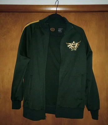 Jaqueta oficial Nintendo Legend of Zelda Link Letterman Varsity ótimo estado - Imagem 1 de 4