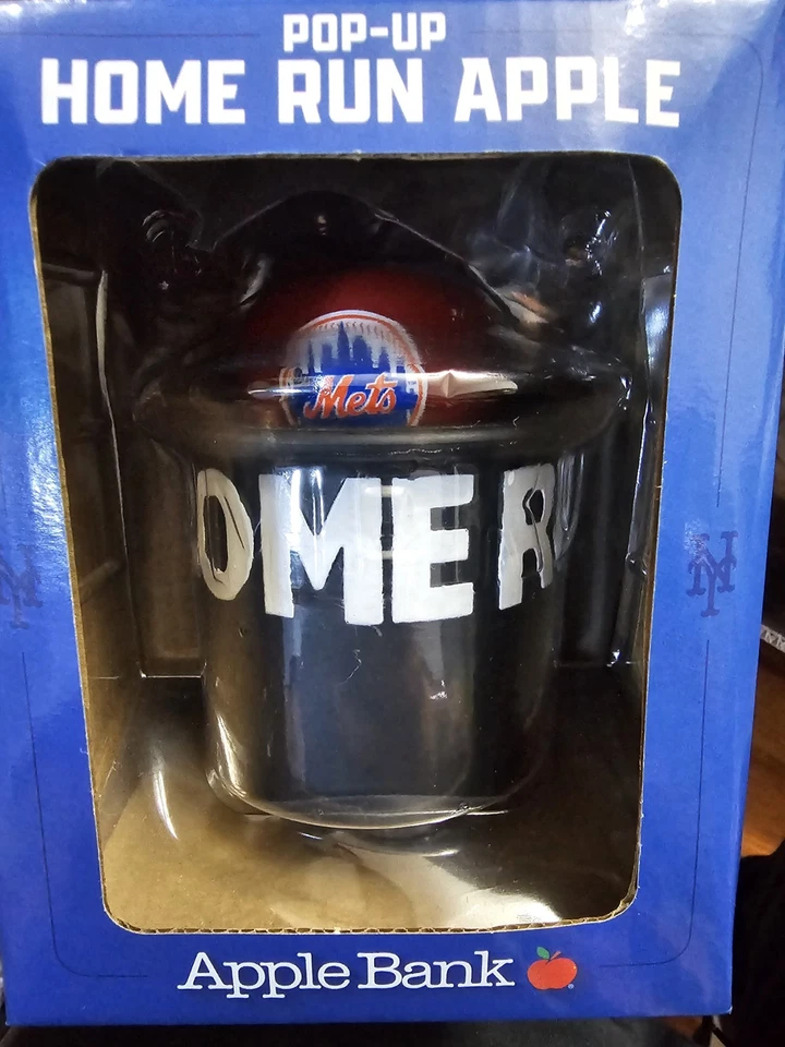 New York Mets 2025 Pop Up Home Run Apple SGA 19/09/25 EN MANO Foto 1 de 4