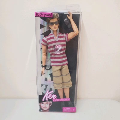 2009 Ken Fashionistas Collection Sporty 100+ Poses Barbie Doll - Open Box T4892 - Image 1 of 4