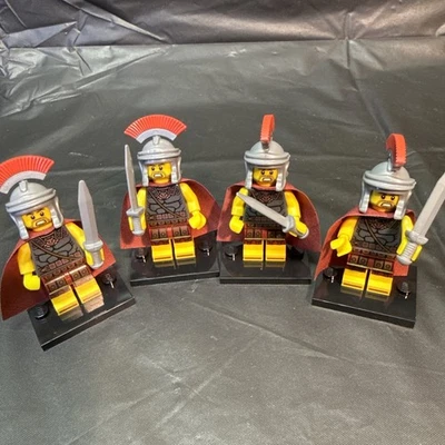 LEGO Mini Figure Series 10 Roman Commander Set of 4 71001 Complete - Image 1 of 3
